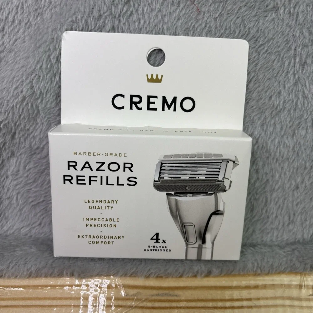 Cremo The Barber Grade Share Experience 4 Cartridges Impeccable‎ Precision